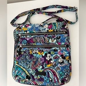 Vera Bradley Disney Triple Zip Hipster